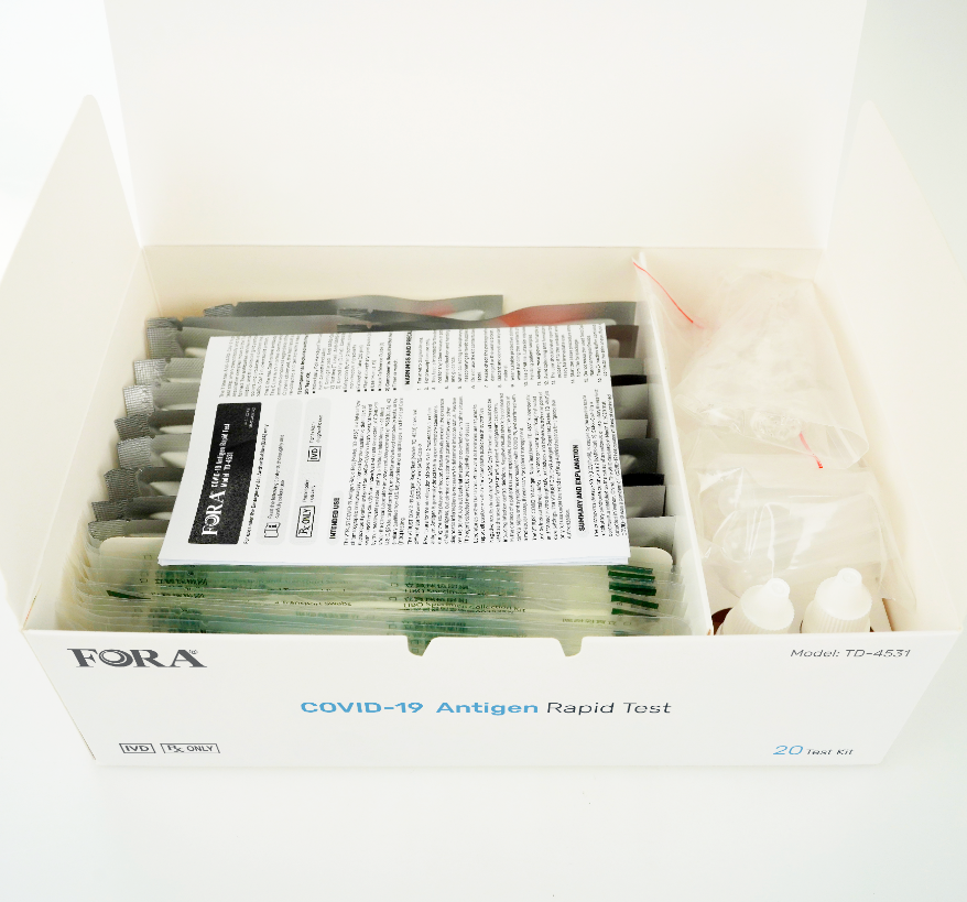 FORA Covid-19 Antigen Test Packaging